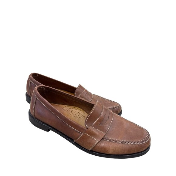 Cole Haan Mens brown leather slip on loafer 10.5M SKU 7243 - Picture 4 of 9